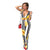 Trendy V Neck Striped Floral Printed One-piece Jumpsuits #V Neck #Sleeveless #Stripe #Printed SA-BLL55470-2 Women's Clothes and Jumpsuits & Rompers by Sexy Affordable Clothing