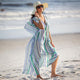 Woman Beach Long Chiffon Tunic #Beach Dress # SA-BLL38231 Sexy Swimwear and Cover-Ups & Beach Dresses by Sexy Affordable Clothing
