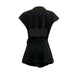 Cutout Back V Neck Ruffled Wrap Flared Romper #V Neck #Ruffled SA-BLL55560-2 Women's Clothes and Jumpsuits & Rompers by Sexy Affordable Clothing