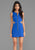 Retro Cutout Dress in Blue  SA-BLL2138-1 Fashion Dresses and Mini Dresses by Sexy Affordable Clothing