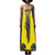 Dashiki Print Gathered Maxi Dress - Vlisco African Print #Sleeveless #Zipper #Print #Dashiki #African SA-BLL51164-1 Fashion Dresses and Maxi Dresses by Sexy Affordable Clothing