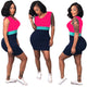 Color Block Round Neck Sleeveless Bodycon Dress #Sleeveless #Round Neck SA-BLL282737-3 Fashion Dresses and Bodycon Dresses by Sexy Affordable Clothing