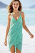 Cotton jacquard beach dress
