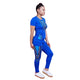 Leanne Dashiki Set - Blue #Blue #Pant Sets SA-BLL2057-2 Sexy Clubwear and Pant Sets by Sexy Affordable Clothing