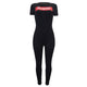 Short Sleeve Super Bodysuit #Black SA-BLL55393-1 Women's Clothes and Jumpsuits & Rompers by Sexy Affordable Clothing