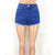 Embroidered Sexy High Waist Washed Denim Shorts #Denim SA-BLL662 Women's Clothes and Jeans by Sexy Affordable Clothing
