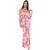 Floral Print Off-the-shoulder Maxi Dress #Off Shoulder #Zipper #Print SA-BLL51310-2 Fashion Dresses and Maxi Dresses by Sexy Affordable Clothing
