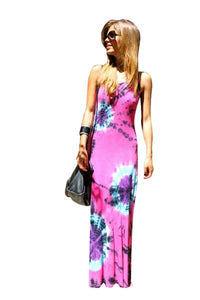 Sleeveless Strap Printed Maxi Dress  SA-BLL51335 Fashion Dresses and Maxi Dresses by Sexy Affordable Clothing