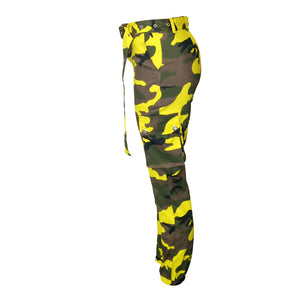 Camouflage Multi-pocket Slim Pants #Camo #Slim SA-BLL700-4 Women's Clothes and Pants and Shorts by Sexy Affordable Clothing