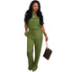 Short Sleeve Tie Jumpsuit #Short Sleeve SA-BLL55555-1 Women's Clothes and Jumpsuits & Rompers by Sexy Affordable Clothing