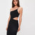 Black Cut Out One Shoulder Maxi Evening Dress #Maxi Dress #Black #Evening Dress SA-BLL5045 Fashion Dresses and Evening Dress by Sexy Affordable Clothing