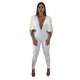 Ruth Pearl Falling Sleeve Jumpsuit #White #Deep-V SA-BLL55513-1 Women's Clothes and Jumpsuits & Rompers by Sexy Affordable Clothing