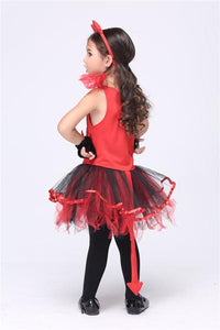 Girls Devil Tutu Dancing Halloween Costume  SA-BLL15290 Sexy Costumes and Kids Costumes by Sexy Affordable Clothing