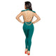 Seldana Hunter Green Pearl Chain Open Back Jumpsuit #Jumpsuit #Green SA-BLL55320-2 Women's Clothes and Jumpsuits & Rompers by Sexy Affordable Clothing