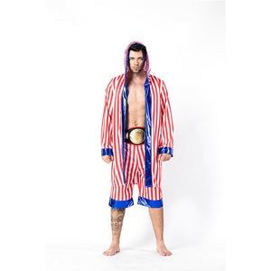 Men New Stripe Boxing Costume #Striped SA-BLL15239 Sexy Costumes and Mens Costume by Sexy Affordable Clothing