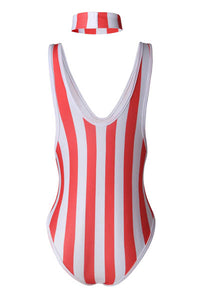 V-Neck Sleeveless SwimSuit  SA-BLL32599-2 Sexy Swimwear and Bikini Swimwear by Sexy Affordable Clothing
