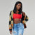 Dashiki Bomber Jacket #Black #Top SA-BLL603-4 Women's Clothes and Blouses & Tops by Sexy Affordable Clothing