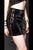 Black PVC Zipper Mini Skirt  SA-BLL6067 Sexy Lingerie and Leather and PVC Lingerie by Sexy Affordable Clothing