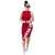 Sleeveless Print Bodycon Dress With Back Hole #Red #Sleeveless #Print SA-BLL36167-3 Fashion Dresses and Midi Dress by Sexy Affordable Clothing