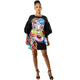 Print Cartoon Avatar Dress #Printed #Round Neck #Cartoon SA-BLL282506 Fashion Dresses and Mini Dresses by Sexy Affordable Clothing