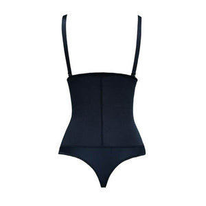 Strapless Latex Thong Body Shaper #Black SA-BLL42714 Sexy Lingerie and Corsets and Garters by Sexy Affordable Clothing