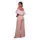 Clarisse Embroidery Ruffle Top Strapless Jumpsuit #Jumpsuits SA-BLL55346-3 Women's Clothes and Jumpsuits & Rompers by Sexy Affordable Clothing