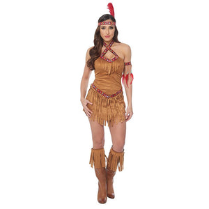 Native American Maiden Halloween Costume #Brown #Costume SA-BLL1026 Sexy Costumes and Indian Costumes by Sexy Affordable Clothing
