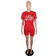 Casual Fashion Letter Print Two-Piece Outfits #Two Piece #Print #Letter SA-BLL28209-2 Sexy Clubwear and Pant Sets by Sexy Affordable Clothing