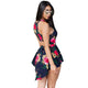 Sleeveless Jenna Floral Romper #Sleeveless #Zipper #Print SA-BLL55585-2 Women's Clothes and Jumpsuits & Rompers by Sexy Affordable Clothing