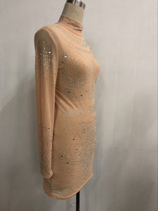 High Collar Women Fashion Sexy Sequins Dresses #Sequins SA-BLL2722-3 Fashion Dresses and Mini Dresses by Sexy Affordable Clothing