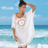 White Crochet Cover-Up Beachwear #White #Crochet