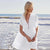 Women's White Rowan Mini Dress #White # SA-BLL384942 Sexy Swimwear and Cover-Ups & Beach Dresses by Sexy Affordable Clothing