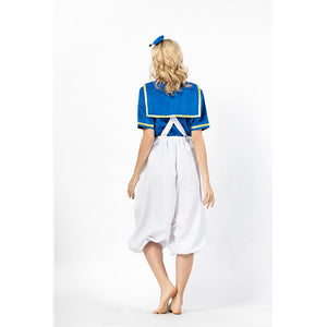 Two Piece Sailor Donald Duck Cosplay Costume #Suspenders SA-BLL15172 Sexy Costumes and Uniforms & Others by Sexy Affordable Clothing