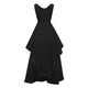 Malissa Black Ruffled Skirt Maxi Dress #Maxi Dress #Black #Evening Dress SA-BLL5047-2 Fashion Dresses and Evening Dress by Sexy Affordable Clothing
