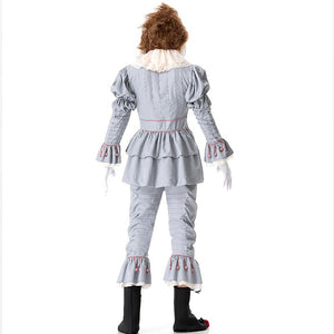 Men's Scary Clown Halloween Adult Cosplay Costume #Clown #Cosplay SA-BLL1480 Sexy Costumes and Mens Costume by Sexy Affordable Clothing