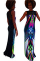 Bohemian Retro Maxi Dress  SA-BLL51348 Fashion Dresses and Maxi Dresses by Sexy Affordable Clothing