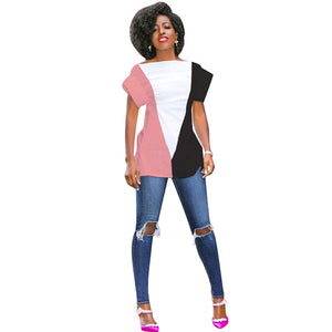 Casual Solid Short Sleeve T-shirt #Short Sleeve SA-BLL731 Women's Clothes and Blouses & Tops by Sexy Affordable Clothing