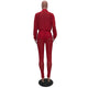 See You Looking Crop Jacket Pant Set - Red #Two Piece #Zipper #Striped SA-BLL282684-1 Sexy Clubwear and Pant Sets by Sexy Affordable Clothing