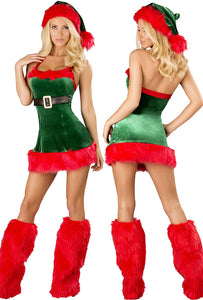 3pcs Santa Envy Christmas Costume