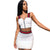 Sleeveless Square Neck Zipper Crop Top & Mini Skirt Set #White #Two Pieces #Sleeveless #Zipper SA-BLL282586 Sexy Clubwear and Pant Sets by Sexy Affordable Clothing