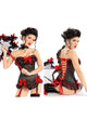 Sexy red/black Corset  SA-BLL4130 Sexy Lingerie and Corsets and Garters by Sexy Affordable Clothing