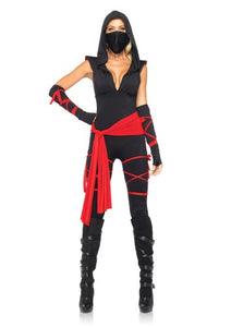 5 Piece Deadly Sexy Ninja Costume