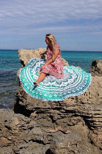 The Beach Round Towel  SA-BLL38357 Sexy Swimwear and Beach Towel by Sexy Affordable Clothing