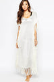White Beach Caftan  SA-BLL51252 Fashion Dresses and Maxi Dresses by Sexy Affordable Clothing