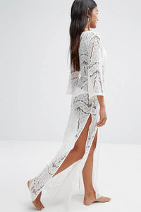 River Island Lace Maxi Kaftan  SA-BLL51293 Fashion Dresses and Maxi Dresses by Sexy Affordable Clothing