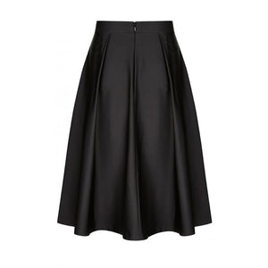 A4 Plus Size A-Line Maxi Skirt #Black #Zipper #A-Line SA-BLL689-1 Women's Clothes and Skirts & Petticoat by Sexy Affordable Clothing
