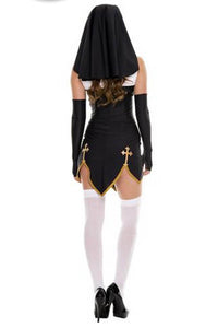 Bad Habit Nun Adult Womens Costume  SA-BLL15207 Sexy Costumes and Uniforms & Others by Sexy Affordable Clothing