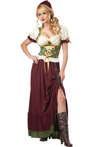 Renaissance Wench Costume #Red #Costumes #Green SA-BLL1179 Sexy Costumes and Beer Girl Costumes by Sexy Affordable Clothing