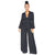 Long Sleeve Chiffon Solid Color High Waist Jumpsuit #Long Sleeve #High Waist #Chiffon SA-BLL55622 Women's Clothes and Jumpsuits & Rompers by Sexy Affordable Clothing