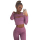 Mesh Yoga suit #Mesh #Two Piece SA-BLL282444-3 Sexy Clubwear and Pant Sets by Sexy Affordable Clothing